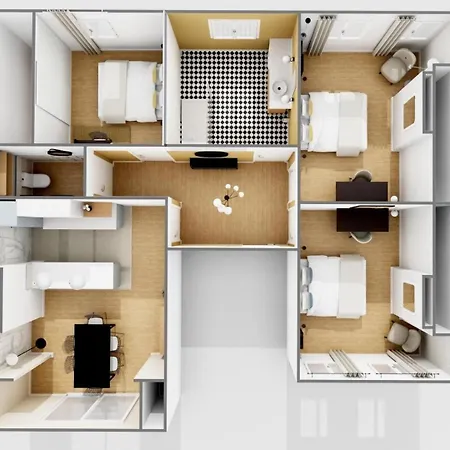 Renovated 3-bedroom Flat On The Grand Place